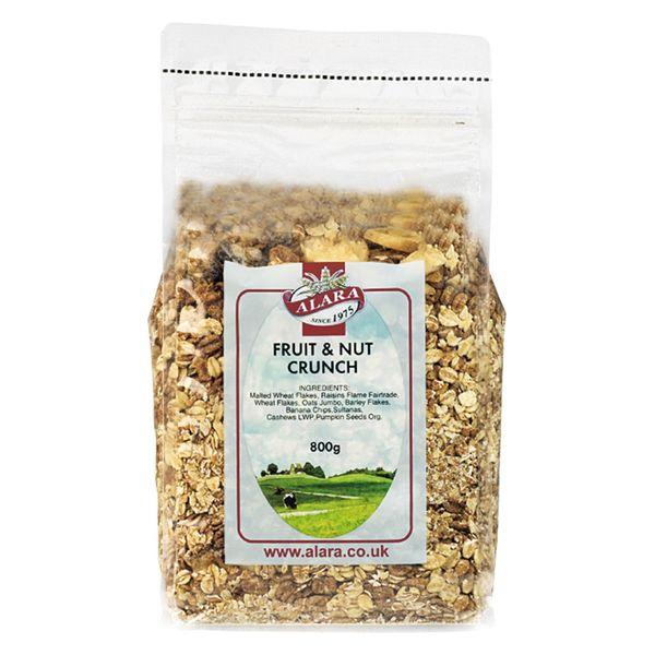 「商用」北野商事 Arara Crunch 水果堅果麥片 800g x 4 件 49722222204893 1 盒（4 件）（直送）