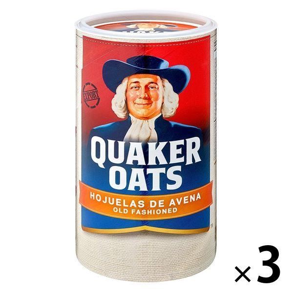 QUAKER 老式燕麥片 510g 3 片穀物燕麥片