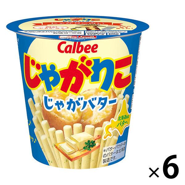 Calbee Jagariko Jaga 奶油 6 片零食