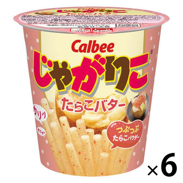 Calbee Jagariko Tarako 奶油 6 零食