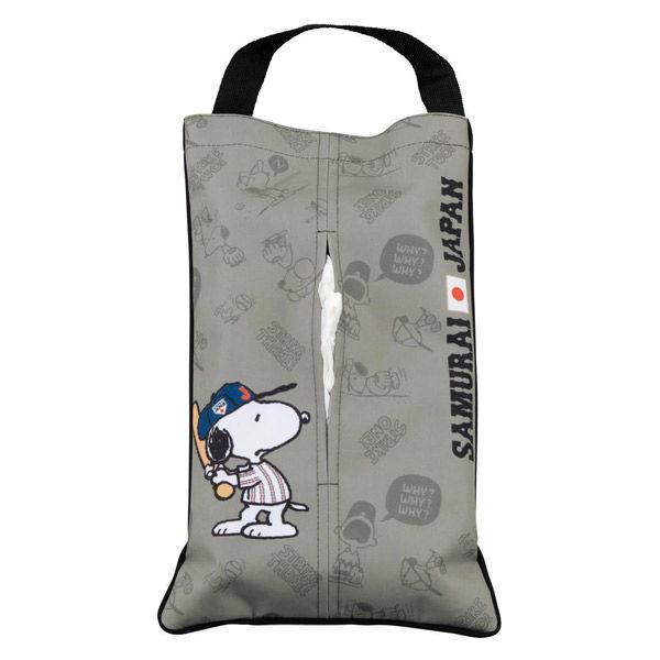 BONFORM 紙巾套 日本武士史努比 WBC 20x33cm 7409-05GY 1 件（直送）