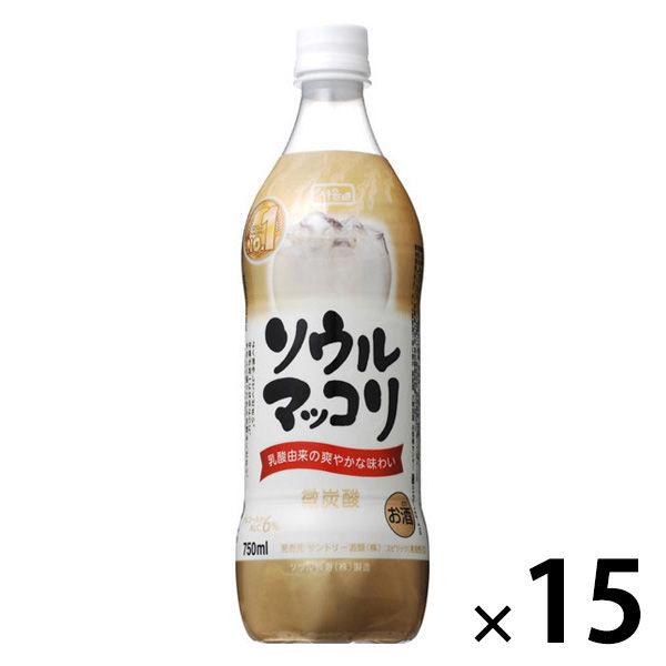 韓國首爾馬格利酒 750ml Pet 1 套 (1 瓶 x 15) Suntory
