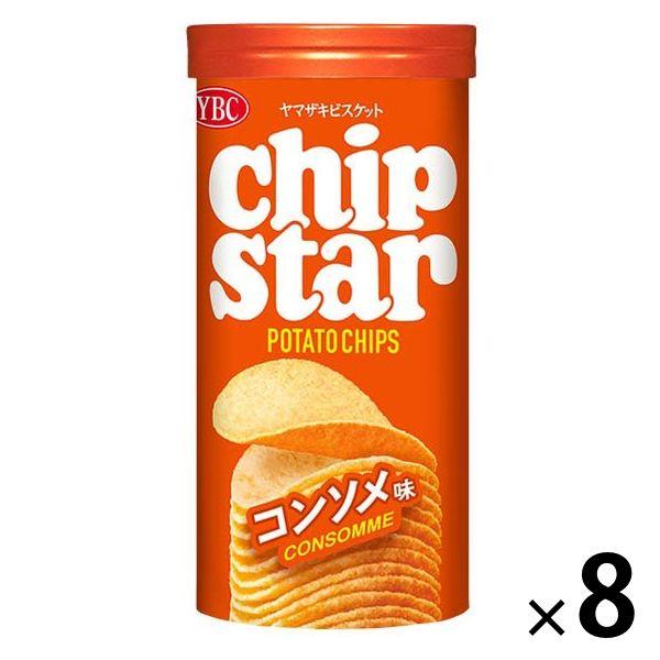 山崎餅乾片之星S清湯口味8片洋芋片零食