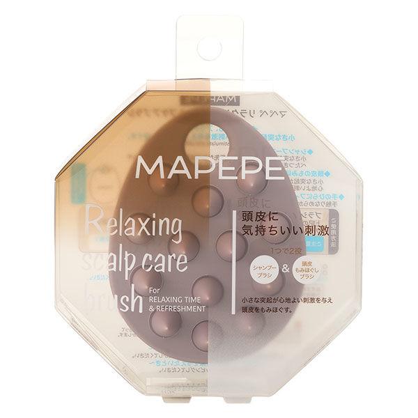 Mapepe 放鬆頭皮護理刷（紫米色）