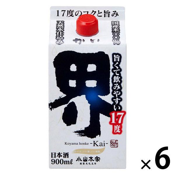 小山本家改 900ml 裝 1 套（1 瓶 x 6）清酒