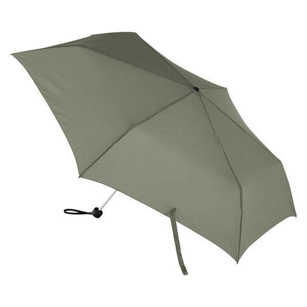 MUJI 晴雨兩用折疊傘 傘骨長60cm 卡其綠 良品計畫