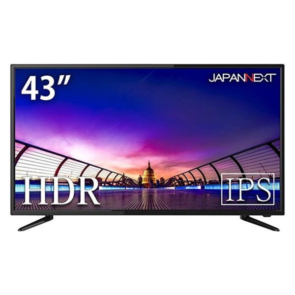 JAPANNEXT 43 吋寬幅 4K 液晶顯示器 HDR 相容 JN-IPS4302UHDR 1 台