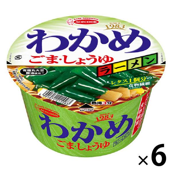Acecook 裙帶菜拉麵 芝麻/醬油 93g 6 件