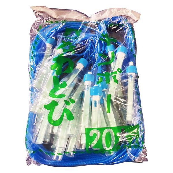 Gintori Sangyo 珠子跳繩超值裝，手名型，藍色，1 袋（20 顆）
