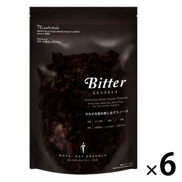 日食苦味格蘭諾拉麥片 200g 6 袋 日本食品製造 穀物格蘭諾拉麥片