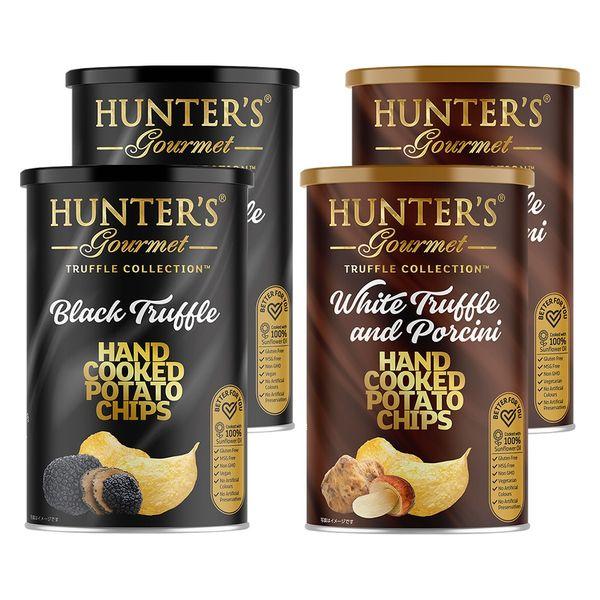 Hunter Foods 亨特洋芋片 黑松露口味/白松露牛肝菌口味各2片（直送）