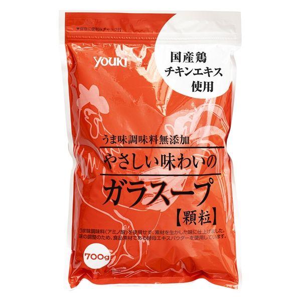 無鮮味調味料 溫和調味 Gara 湯 (袋) 700g 1 袋 Yuuki Foods 顆粒國產雞肉萃取物