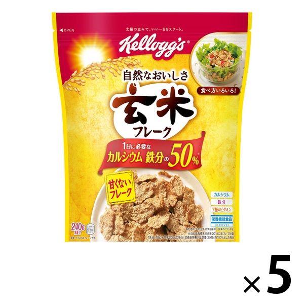糙米片 240g 5 袋 Nippon Kellogg 穀物