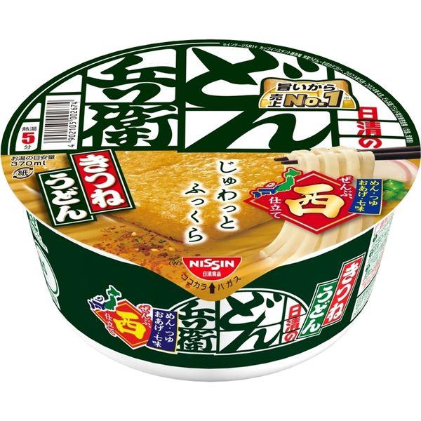 日清食品 日清豚兵衛狐烏龍麵（西日本版）（12個）