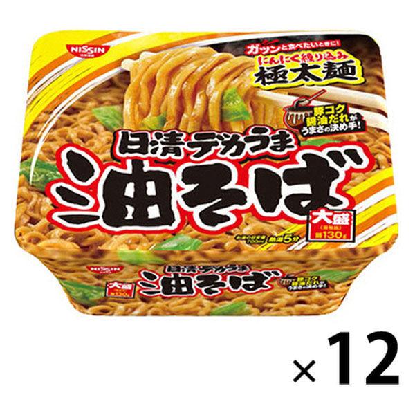 Nissin Foods 日清 Big Uma 油蕎麥麵杯麵 大號杯炒麵 12 枚