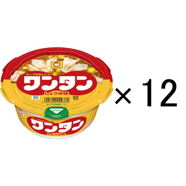Maruchan餛飩醬油口味1組（12個）東洋水產