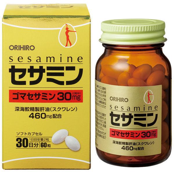 Orihiro 芝麻素 30 天 60 粒補充劑