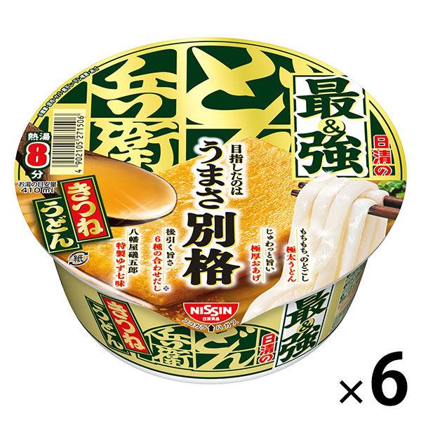 杯麵 日清最強豚兵衛烏龍麵 93g 1組（6個） Nissin Foods