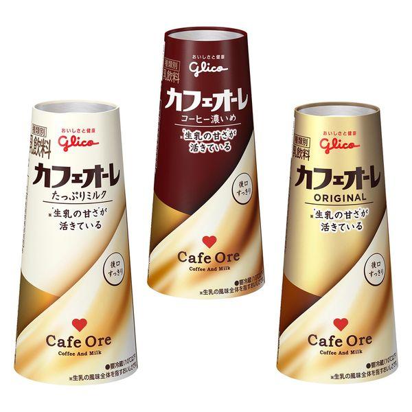 高江崎格力 [冷藏] 江崎格力高咖啡牛奶 3 種套裝 1 套（3 種共 45 瓶）（直送）