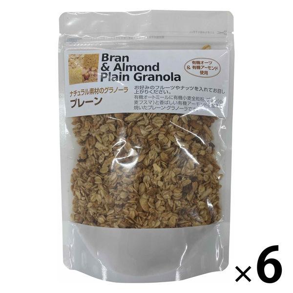 天然格蘭諾拉麥片原味 300g 1 套（1 件 x 6）Alpha Food Staff
