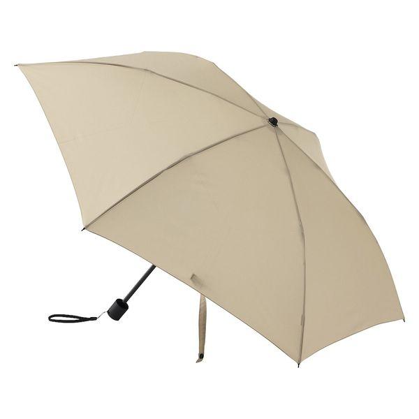 特價 MUJI 晴天雨天折疊傘 2 種折疊傘 雨傘 55 厘米 米色 Ryohin Keikaku