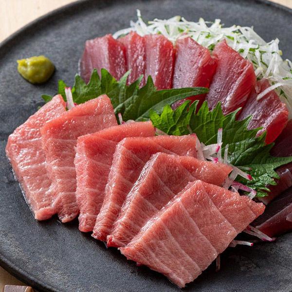 石原水產 天然南方鮪魚瘦中型鮪魚刺身（標柵）YM-300 1盒（直送）