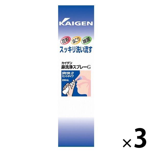 Lafelsa Kaigen 鼻腔清潔噴霧 G 薄荷型 200ml 3 件套