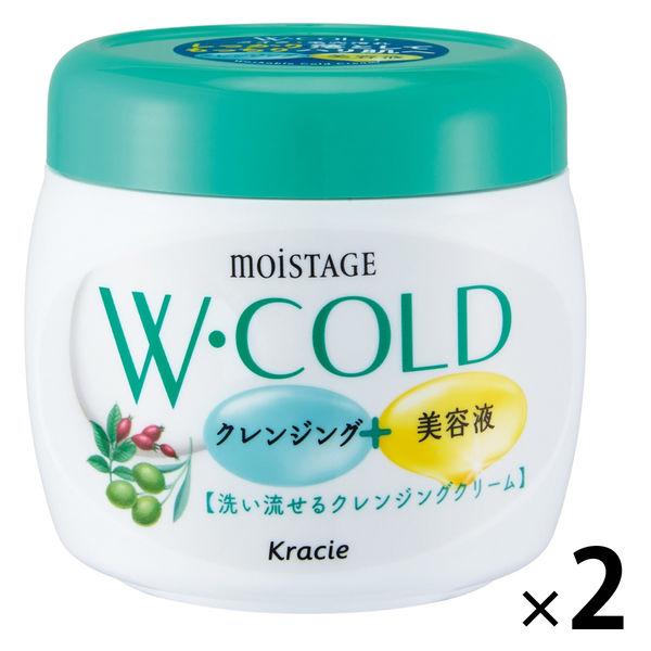 Moistage W 冷霜 270g 2 件 Kracie