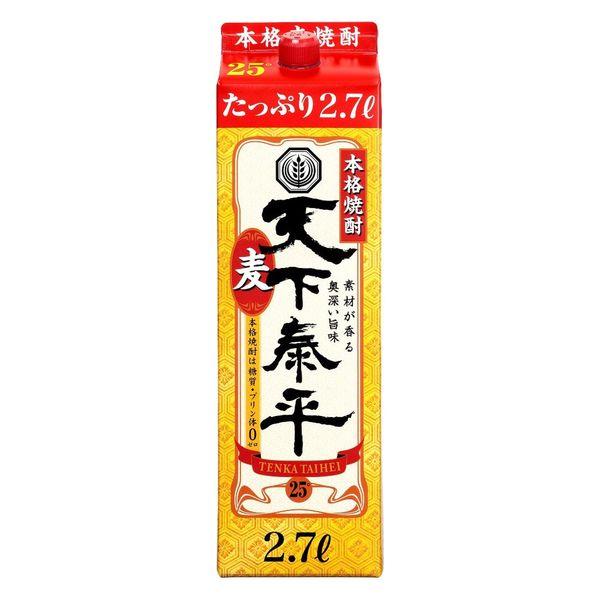 大麥燒酒 天花太平 25 度 2.7L 裝 1 瓶 清州櫻花釀造