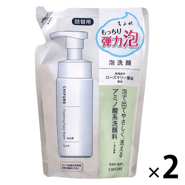 Chifure Cosmetics 泡沫洗面乳 S 補充裝 180ml 2 件（建議）