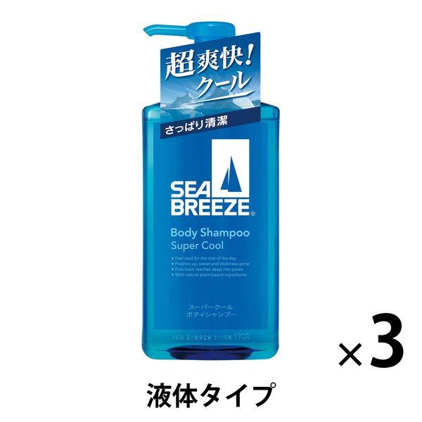 海風超清沐浴乳 f490mL 3 件裝沐浴露
