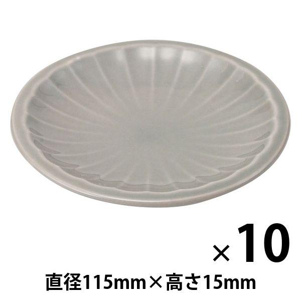[Outlet] [Go Ethical] 合理 <製造商重新檢查，B 級產品> 西貝陶器 kikuwari 小盤子 GY B73631 1 套（1 件 x 10）
