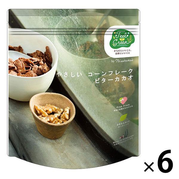 Feel & Green Easy 玉米片 苦可可 140g 6 袋 日本食品製造 穀物