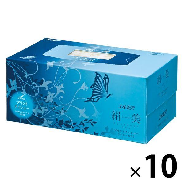 衛生紙 Elmore Kinubi 時尚藍 200 對 1 套（1 張 x 10） Kami Shoji