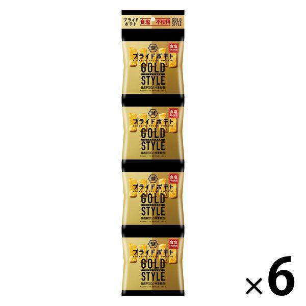 薯片，小袋，分裝，單份大小，分發糖果，驕傲土豆，幸福極極湯汁，無鹽，12g x 4 袋，6 片