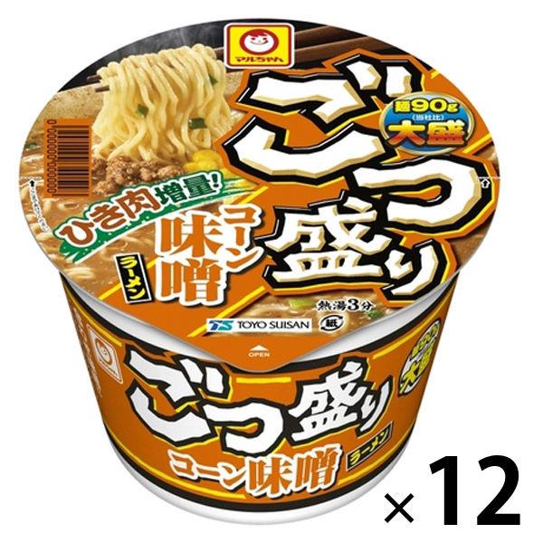 Gotsumori 玉米味噌拉麵 138g (90g) 1 套 (1 個 x 12) 東洋水產