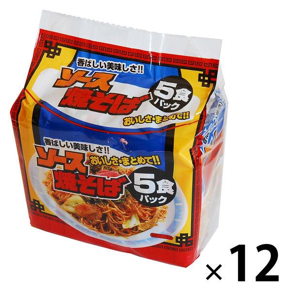 札幌醬炒麵 410g 1 組（1 包（5 份）x 12）麵零食