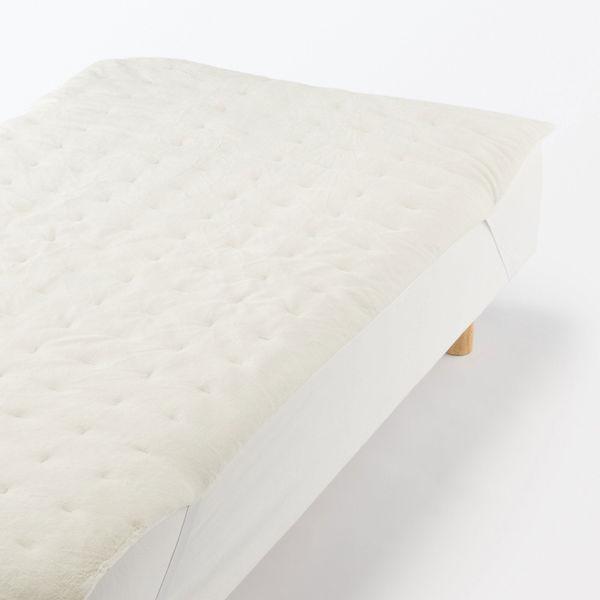 MUJI 再生聚酯保暖纖維厚墊 SD 120 x 200 公分 象牙色 Ryohin Keikaku
