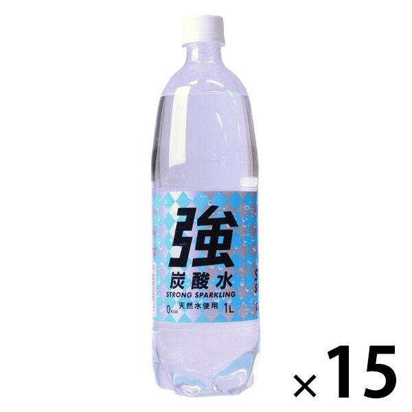 Yumasu飲料強力碳酸水1L 1盒（15瓶）