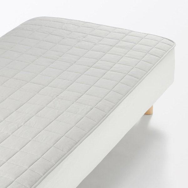 MUJI 防滑棉質水洗墊 SD 120 x 200 公分 灰色 Ryohin Keikaku