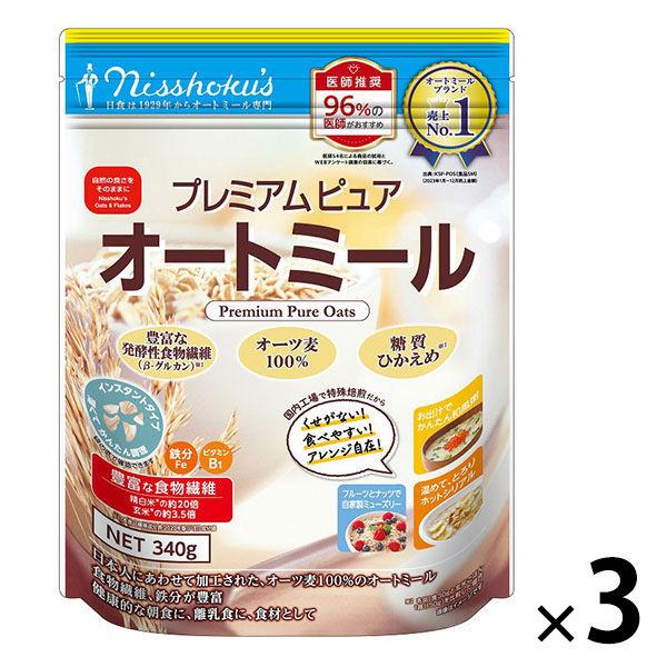 Eclipse 優質純燕麥片 340 克 3 片穀物片狀燕麥片