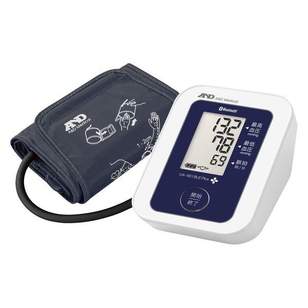 A&D 藍牙 (R) 內建血壓計 UA-651BLE Plus UA-651LB-JC11 1 台