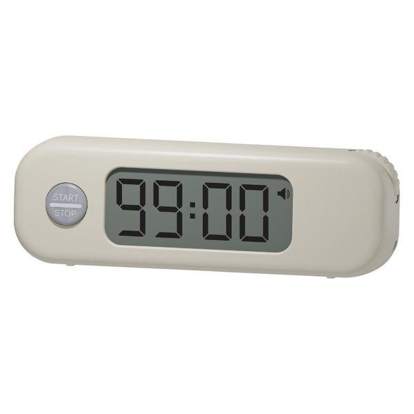 Sonic Stickle 定時器錶盤 米色 方便攜帶，適合學習 SP-8327-BE 1 件