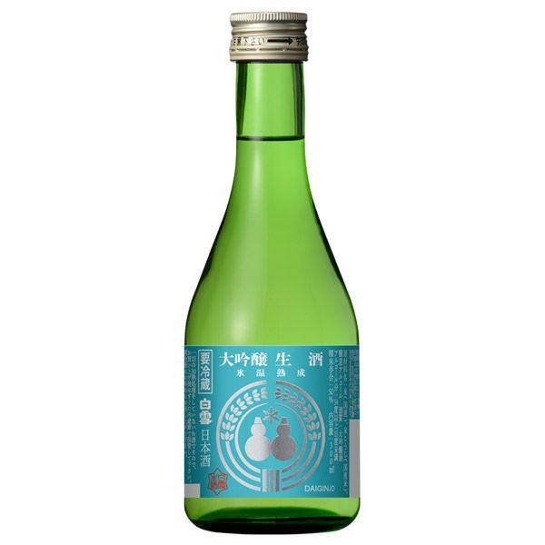 小西清酒釀酒廠[冷藏] 冷清酒 白雪大吟釀生清酒 冰溫陳釀清酒 300ml x 12 瓶 4901524024427 12 瓶（直送）