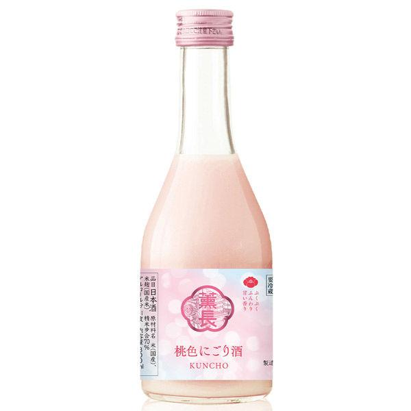 Kuncho清酒釀酒廠[冷藏] Chill Sake Kuncho Pink Nigori清酒 4931344005061 300ml x 12瓶（直送）