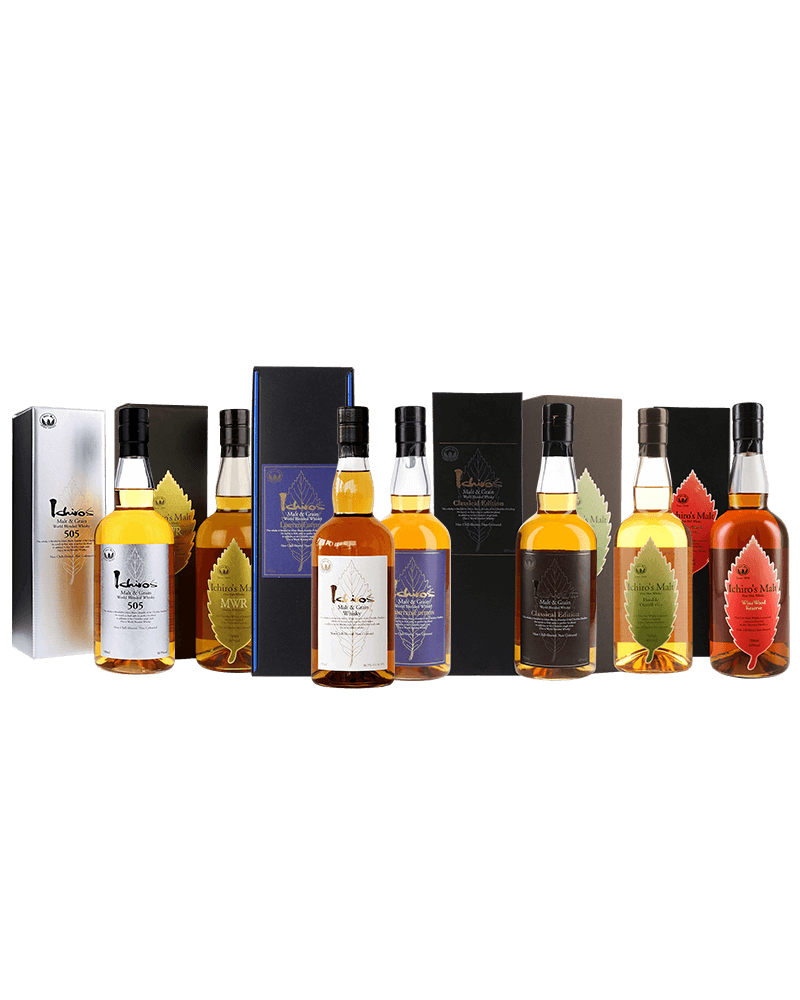秩父Chichibu白葉金葉藍葉等七色套組日本威士忌700ml