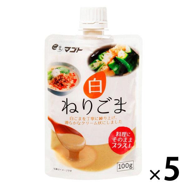 Makoto 芝麻白立袋 5 件